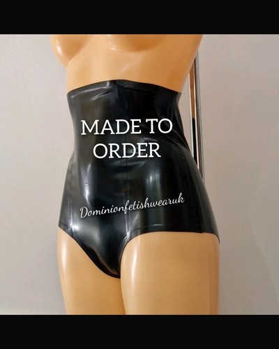 Made latex high waist black - made,