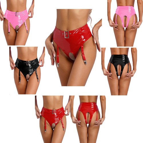 Women wet look latex - uk, women's
