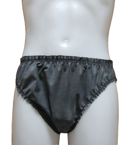 Black latex panties rubber - rubber, mix