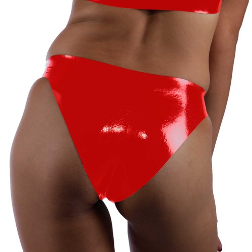 Womens red latex - womens,
