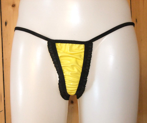 Latex rubber panties briefs - latex,