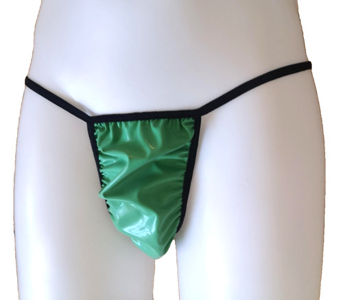 Latex panties rubber tanga - rubber,