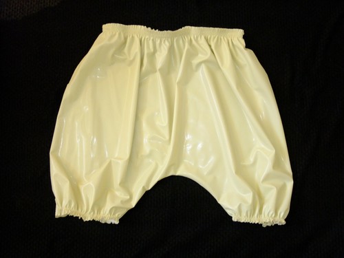 Latex rubber knickers bloomers - rubber,
