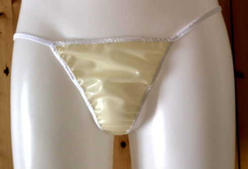 Latex rubber panties - panties, briefs