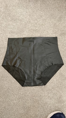 High waisted latex pants - high,
