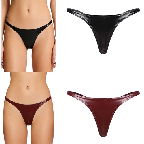 Women latex leather - women's,