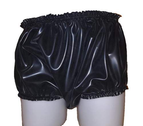 Latex knickers rubber pants - knickers,